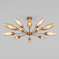 Изображение товара Подвесная люстра Eurosvet Thalia 60140/12 золото