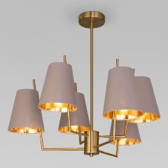 Изображение товара Подвесная люстра Eurosvet Topanga 60173/6 латунь a069017