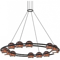 Изображение товара Подвесная светодиодная люстра Favourite Sturm 4561-12P стильная для гостиной