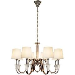 Изображение товара Подвесная люстра iLamp Alesti P2424-8 Nickel