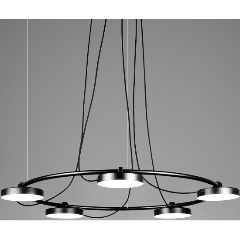 Изображение товара Подвесная светодиодная люстра Imperium Loft Cary 151602-26 черная стиль лофт