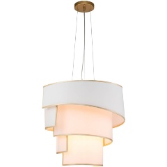 Изображение товара Подвесная люстра Indigo CASCATA 13021/B/4P для кафе и ресторанов классика золото 4 лампы