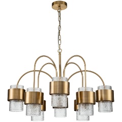 Изображение товара Подвесная люстра Indigo ELEGANZA 12019/A/8P Brass V000323