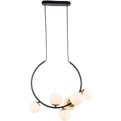 Изображение товара Подвесная люстра Indigo Nuvole 11002/6P Black V000088