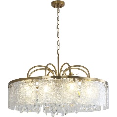 Изображение товара Подвесная люстра Indigo Prosecco 12033/8P Brass V000378