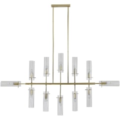 Изображение товара Подвесная люстра Indigo Saetta 11053/12R Gold V000565