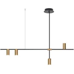 Изображение товара Подвесная люстра Kink Light Рия 07621-4,20 стильная современная 4 лампы черный металл