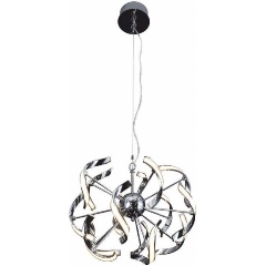 Изображение товара Подвесная люстра для спальни LE062200-007 современный дизайн металл хром светодиод