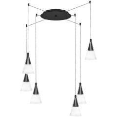 Изображение товара Подвесная люстра Lightstar Cone 757067 для кухни в стиле хай-тек