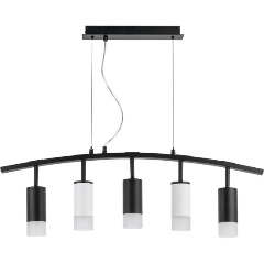 Изображение товара Подвесная люстра Lightstar Rullo с 5 галогенными лампами в стиле хай-тек