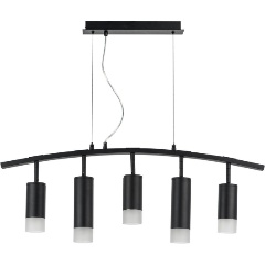Изображение товара Подвесная люстра Lightstar Rullo стиль хай-тек для гостиной 5 ламп