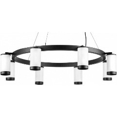 Изображение товара Подвесная люстра Lightstar Rullo с металлизированным плафоном и галоговыми лампами