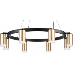 Изображение товара Подвесная люстра Lightstar Rullo LR0184080 для гостиной индустриальный стиль