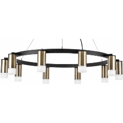 Изображение товара Подвесная люстра Lightstar Rullo LR0203101 для интерьера гостиной индустриальный стиль