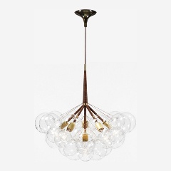 Изображение товара Подвесная люстра Loft IT Bunch 10048/6 Brown современная для гостиной