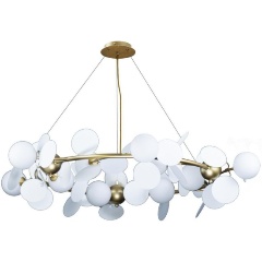 Изображение товара Подвесная люстра Loft IT Matisse 1050 белая современная дизайн для гостиной