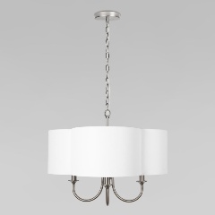 Изображение товара Подвесная люстра Loft IT Silence 10303P Nickel для гостиной