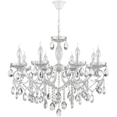 Изображение товара Подвесная люстра Lumion Classi Snow 8189/8 для спальни стильная с хрусталем