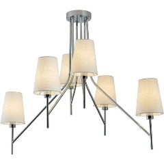 Изображение товара Подвесная люстра Lussole Lgo LSP-8181 для гостиной современный дизайн белая