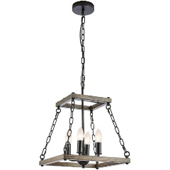 Изображение товара Подвесная люстра Lussole FREMONT LSP-8817 для гостиной в стиле лофт