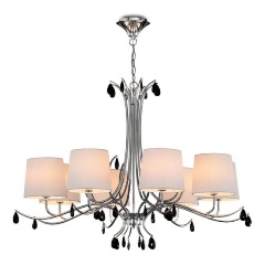 Изображение товара Подвесная люстра Mantra Andrea 6312 для гостиной с 8 лампами стиль арт-деко