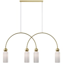 Изображение товара Подвесная люстра Maytoni Antic MOD302PL-04W для спальни стиль модерн