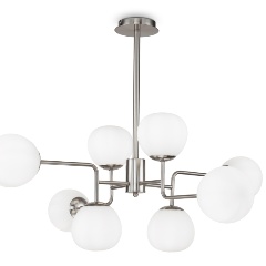 Изображение товара Подвесная люстра Maytoni Erich MOD221-PL-08-N 8 ламп стиль хай-тек для гостиной