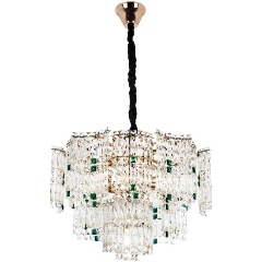 Изображение товара Подвесная люстра Modelux ML.7070.13 GD стиль модерн для спальни 600 мм 520 Вт