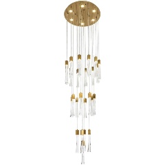 Изображение товара Стильная подвесная люстра Modelux ML 89138 25 BS для спальни LED 155 Вт