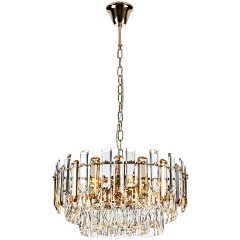 Изображение товара Подвесная люстра Modelux ML.9006.9 GD-BR для спальни стильная современная золотая