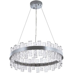 Изображение товара Подвесная люстра Modelux ML.99993.600 CR для спальни модерн хром 60 Вт