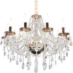 Изображение товара Подвесная люстра Omnilux Gadoni OML-74803-10 золото хрусталь классика