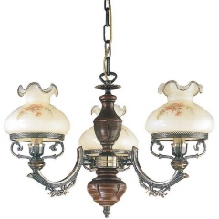 Изображение товара Подвесная люстра Reccagni Angelo L 2812/3 стиль кантри для спальни