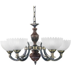 Изображение товара Подвесная люстра Reccagni Angelo L 3610/5 классика для гостиной, 5 ламп