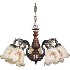 Изображение товара Подвесная люстра Reccagni Angelo L 965/5 DEC в стиле кантри