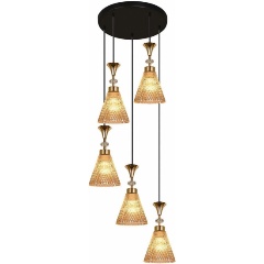 Изображение товара Подвесная люстра Reluce 02005-0.9-05 Amber