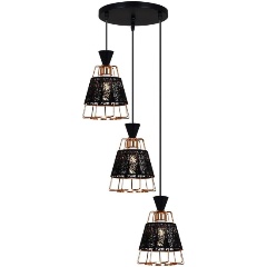 Изображение товара Подвесная люстра Reluce 02520-0.9-03 BK