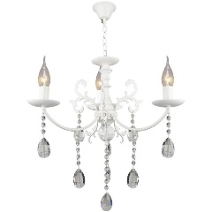 Изображение товара Подвесная люстра Reluce 04141-0.4-03 WT классика хрусталь италия цоколь E14