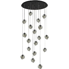 Изображение товара Подвесная люстра ST Luce Portici SL1175.403.18 для больших залов стиль модерн