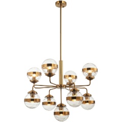 Изображение товара Подвесная люстра Stilfort Sogno 2134/05/09PP современная бронзовая для гостиной