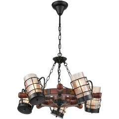 Изображение товара Подвесная люстра Velante 561-703-05 в стиле кантри для кафе и ресторанов