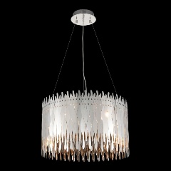 Изображение товара Подвесная люстра Wertmark Celina WE128.06.103 стиль модерн хром 6 ламп