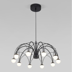 Изображение товара Подвесная светодиодная люстра Eurosvet Ragno 90034/10 LED черный