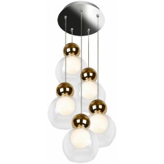 Изображение товара Подвесная светодиодная люстра iLedex Blossom C4476-5R GL