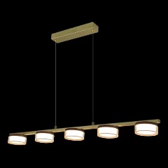 Изображение товара Подвесная светодиодная люстра Link 4778-90 MBK+SGD для кабинета стиль хай-тек