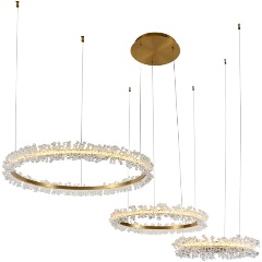 Изображение товара Подвесная светодиодная люстра Kink Light Лаура 08246,36PA(4000K)