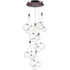 Изображение товара Подвесная светодиодная люстра Lightstar Sferetta 801180 для гостиной минимализм стиль