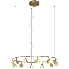 Изображение товара Подвесная светодиодная люстра Mantra Shell 7260