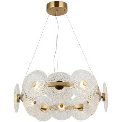 Изображение товара Подвесная светодиодная люстра Stilfort Sportu 4012/05/12P для кухни модерн 28 Вт