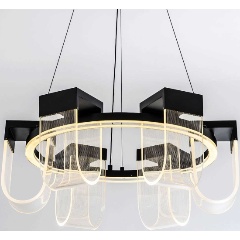 Изображение товара Подвесной светильник LED4U L7707-600 BK